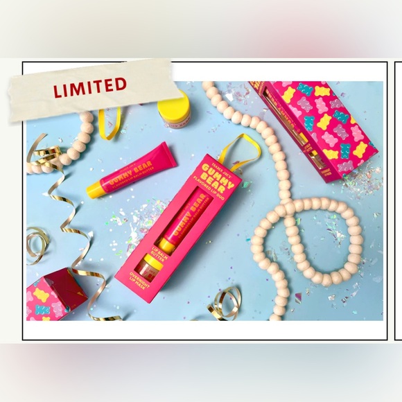 Trader Joe’s Limited Edition Gummy Bear Flavored Lip Duo Lip Balm Butter & Mask - Picture 2 of 3